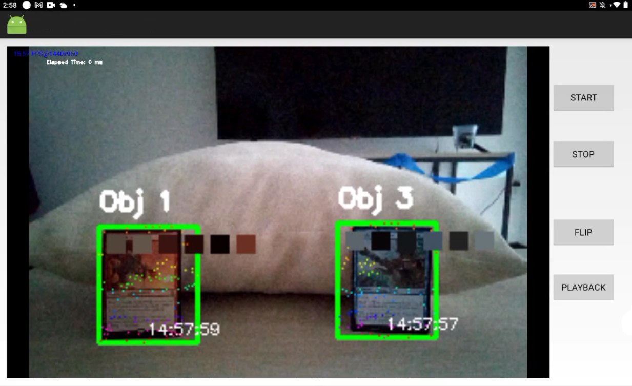 Multiple object detection