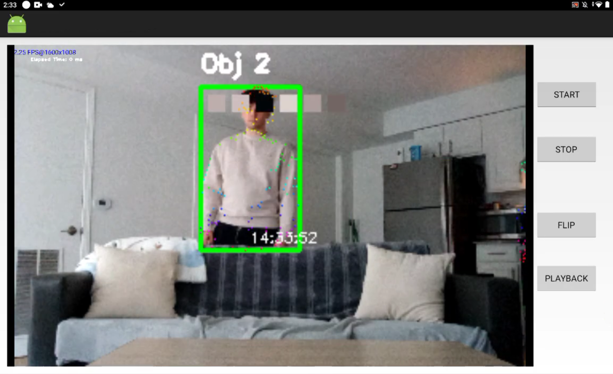 Single person detection